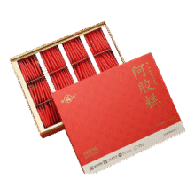 福牌阿胶480g阿胶糕（阿胶添加10%）礼盒装气血送长辈中秋礼品东阿镇礼物 480g1盒-中华老字号199元 (每满300减30,券后省130)