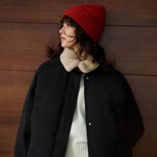 Semir 森马 女士可脱卸毛领巴恩风花苞羽绒服109725113017 三色新低199.5元包邮
