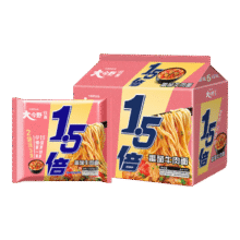 今麦郎大今野方便泡面1.5倍袋装葱香排骨懒人速食食品寝室夜宵整箱批发 【5包】番茄牛肉面120g*5包8.9元（需领券）