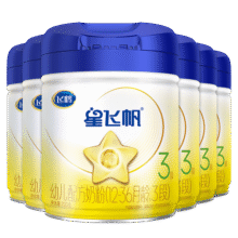 飞鹤星飞帆3段 婴幼儿奶粉 专利OPO水解乳清蛋白 700g 3段 700g 6罐1381元
