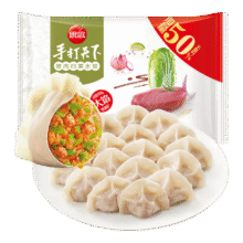 思念 手打天下 猪肉白菜水饺 1.08kg51.12元（合12.78元/件）