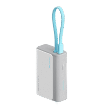 酷态科 LPB100 电能块自带线CP133L 10000mAh灰白84.15元