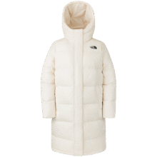 The North Face 北面 羽绒服女中长款户外保暖鹅绒81SA 米白色/QLI XL1698元