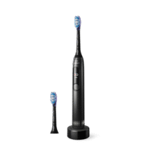 飞利浦（PHILIPS）【肖战同款】电动牙刷 钻石7系 变频护龈牙刷 温和护龈 微泡水流科技 成人情侣款 生日纪念日礼物 HX3792/01【极夜黑】699元