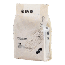 宠确幸豆腐猫砂条状超细豆腐猫砂 快速结团低尘去异味可冲厕所植物原料 豆腐猫砂1.6kg*1包【3.2斤】12.9元