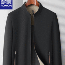 春秋衣橱必备单品！Romon 罗蒙 2025秋季新款 男士商务立领休闲夹克 多色￥50.00 3.4折