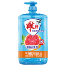 雕牌 红柚薄荷洗洁精1kg*3件23.7元（合7.9元/件）