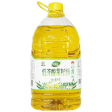 合适佳 低芥酸菜籽油5L*4件+凑单167.64元（179.64元+返12元超市卡，合41.91元/件）