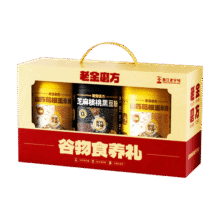 老金磨方 黑芝麻糊玉米糊葛根山药粉礼盒1200g39.9元（需换购）