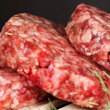 无其他添加剂！某东超市 海外直采 澳洲谷饲牛肉饼 1.2kg（10片装）￥55.90
