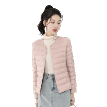 雪中飞羽绒内胆女轻薄羽绒服女短款新款内搭外穿修身 多色多尺码可选59元包邮