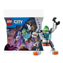 LEGO 乐高 积木30694太空科学探索机甲不可售9.9元包邮
