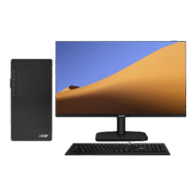宏碁（acer）暗影骑士·崭 i3/i5/i7系列商用办公高性能台式电脑主机整机 AMD商务学习主机显示器全套 办公 i5-11400F 16G 512G 独显 单主机2229元 (券后省20)