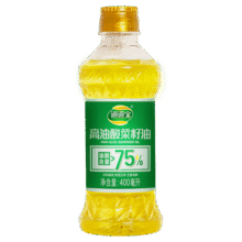 道道全高油酸菜籽油400ml*1瓶 油酸＞75%食用油【生产日期2024年8月】6.8元 (送赠品,券后省3)