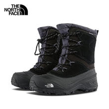 THE NORTH FACE 加绒加厚保暖雪地靴 黑色