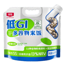 北纯多谷物米饭 低GI食品 杂粮饭 杂粮粥含黑芝麻 玉米糁黄豆黑豆绿豆 低GI杂粮饭5斤89.9元 (满59减5,券后省10)