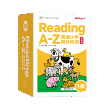 学而思 ReadingA-Z 1级正版RAZ英语分级读物阅读绘本（适用幼儿园小班）美国小学同步阅读教材原版授权引进（ReadingA-Z、ABCtime共1-10级可选，点读版支持学而思点读笔）144元 (券后省15)