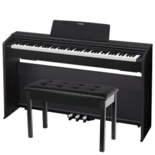卡西欧（CASIO）电钢琴 PX870黑色立式成年人儿童88键重锤智能APP互动分享+琴凳5059元 (券后省50)