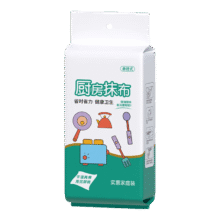厨房纸巾 专用去油污擦手纸懒人抹布  30抽*1包 × 2件0.62元（需领券，合0.31元/件）
