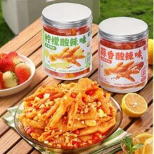 王小卤去骨凤爪 酸辣无骨鸡爪 罐装 休闲零食 鸡爪 蒜香酸辣味500g*1罐39.8元（合19.9元/件）