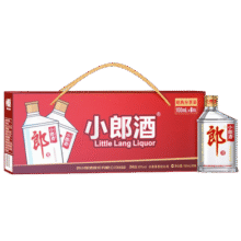 郎酒小郎酒浓酱兼香型白酒 45度粮食酒 45度 100mL 6瓶 经典小郎酒 礼盒108元