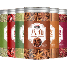 粉吉鲜八角花椒桂皮香叶等香辛料组合套装 桂皮香叶各一瓶4.94元（需领券）