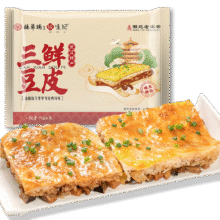 悦味纪x德华楼联名 手工武汉三鲜豆皮270g*2盒*3件20.49元/件（共61.47元）