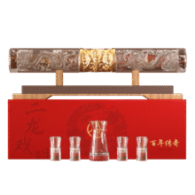 五粮液 仙林生态 百年传奇双龙戏珠 52?白酒 500ml 2瓶179元