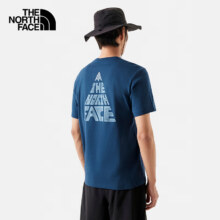 The North Face 北面 短袖T恤男户外舒适透气t恤上新88GU 蓝色/HDC138元 包邮