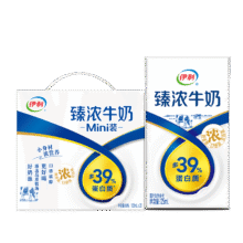 伊利 臻浓Mini版 125ml 纯牛奶 多蛋白质 盒装 20瓶*2件59.8元（合29.9元/件）