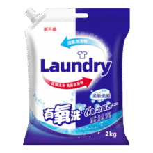 Laundry 有氧活氧泡洗粉爆炸盐校服净 去污渍亮白 有氧泡洗粉1kg*2袋10元 (券后省4,月销4000+)