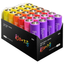 ZMI小米彩虹电池7号24粒装碱性电池19.9元