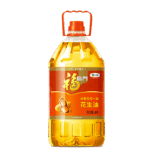 plus会员：福临门 浓香 花生油 压榨一级 4L+凑单58.9元