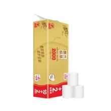 京东PLUS：Breeze 清风 无芯卷纸 原木金装4层加厚2000克/12卷 卫生纸