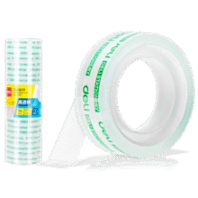 得力（deli）易撕高透明胶带 12mm*14y高粘小胶带 开学必备学习用品 错题整理学生文具 12卷 办公用品 300111.8元（需领券）