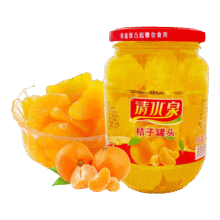 清水泉桔子罐头510g1.9元包邮（3人团）