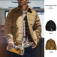 MADEN 马登 灯芯绒翻领棉服夹克外套114.95元