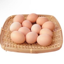 谷物鲜鸡蛋 农户散养新鲜鸡蛋 单枚50g±5 10枚（50克/枚）3.4元（需领券）