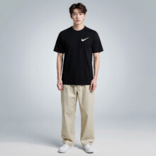 NIKE 耐克 男士速干短袖T恤 FQ3867-010 黑 拍3件合79.2元/件，237.6元包邮