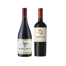 Montes 蒙特斯 欧法系列 西拉+限量小天使 干红酒葡萄酒 750mL*2瓶￥208
