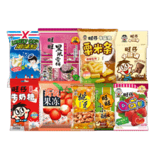 旺旺 京东JOY 自营零食大礼包 600g9.9元