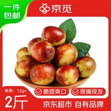 京觅 陕西大荔冬枣当季头茬精品 单果12g+ 净重2斤 包邮源头直发