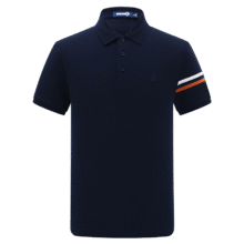 Navigare意大利小帆船男短袖POLO衫夏条纹翻领上衣1325523518 藏青 2XL/54224.2元