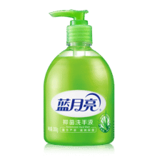 蓝月亮【店铺精选主推】芦荟抑菌洗手液 温和呵护 300g*1瓶11.9元