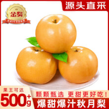 御京鲜山东莱阳秋月梨新鲜水果礼盒冰糖梨子中秋节送礼物 5斤精品果丨单果5两+ 净重4.5斤24.9元 (满29减10,券后省5)