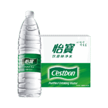 怡宝 饮用水纯净水非矿泉水1550ML*12瓶/箱整箱装23.27元