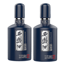 西凤酒 46度蓝友缘【正品保障】凤香型陕西口粮白酒 46度 450mL 2瓶 【两瓶装】168元 (每满200减30,券后省40)