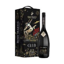 新品预售：Remy Martin 人头马 CLUB 40周年 干邑 白兰地 李现特别版 700ml 礼盒装649元 包邮（定金50元，可抵75元，多重优惠）