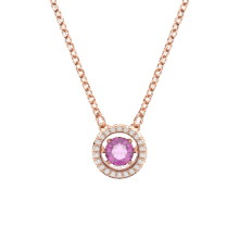 再降价、20点：SWAROVSKI 施华洛世奇 跳动的心 女士项链 5620551 紫色367元包邮（有券低至357元）