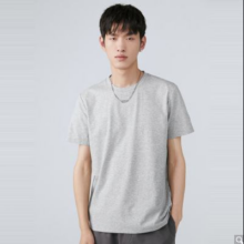 太平鸟【柔软棉混纺】男装夏短袖T恤61元（需领券）